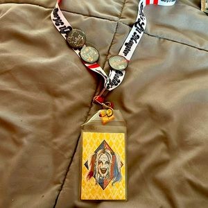 Lot of Harley Quinn merchandise